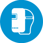 Wear a Welding Mask Labels