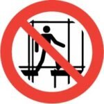 Do Not Use This Incomplete Scaffold Labels 100mm