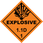 Explosive 1.1D Labels