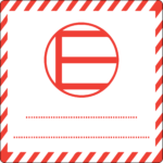 Excepted Quantities Labels 100x100mm