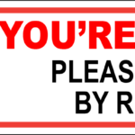 Please Remit By Return Label 75x25mm